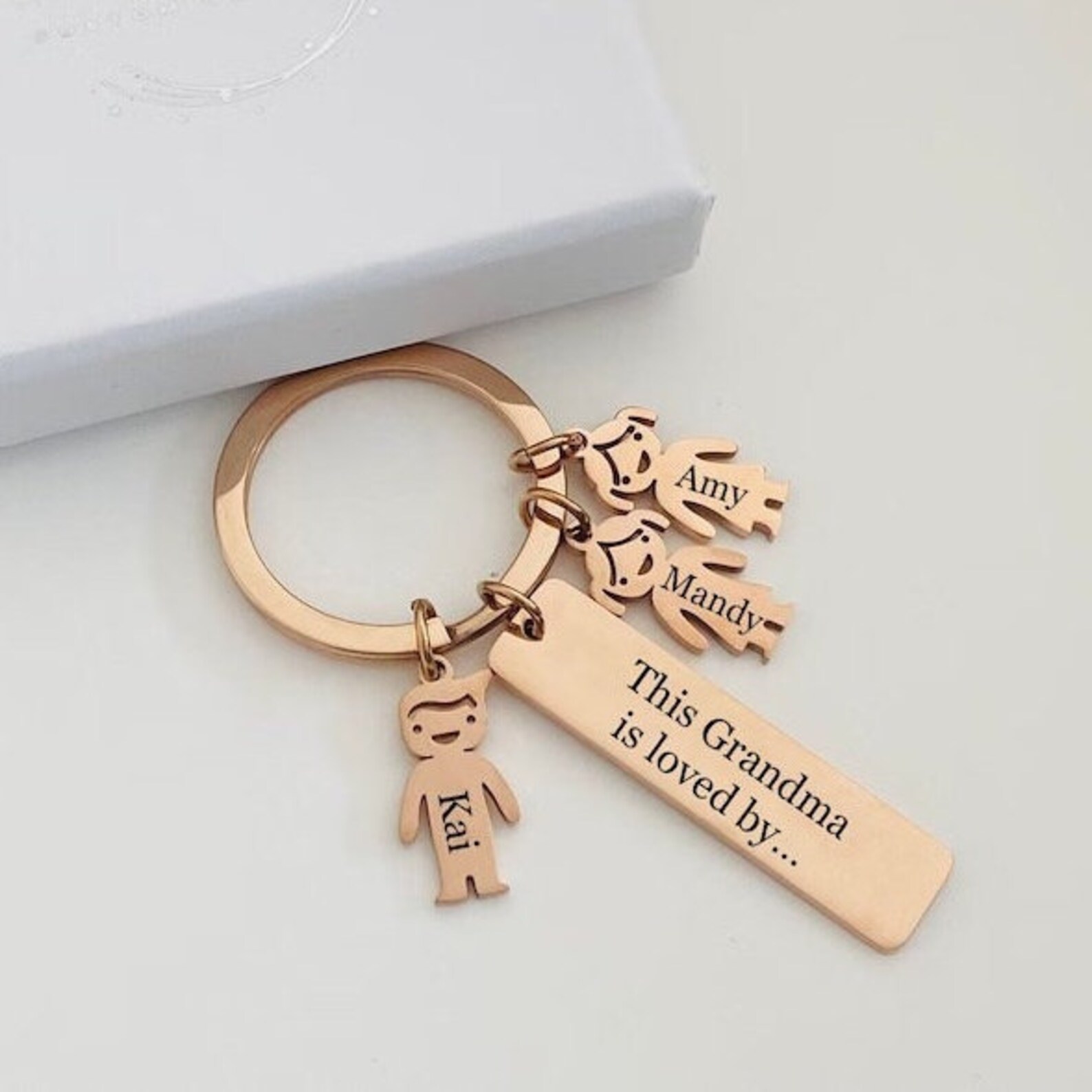 Family Keychain Children Keychain Personalized Keychain Handmade ...