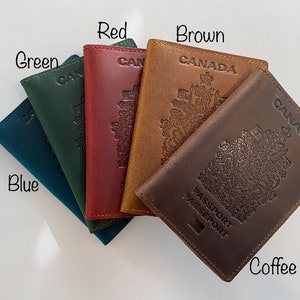 Porte-passeport personnalisé en cuir véritable, couverture de passeport gravée, portefeuille passeport en cuir personnalisé, portefeuille de voyage, cadeaux personnalisés