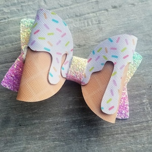 Ice Cream Bow, Melting Sprinkles Design