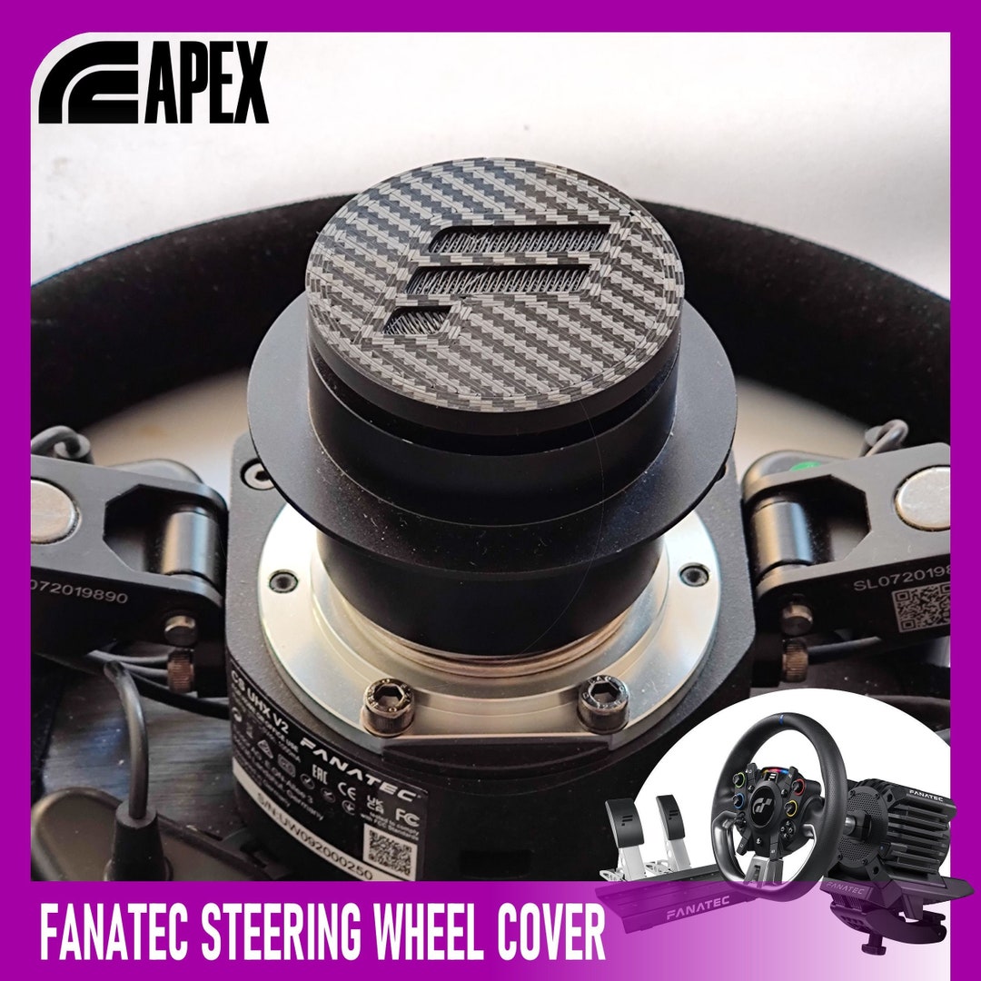 Fanatec Csl Dd/dd Pro Adapter Mod Quick Release Steering Wheel Dust Cover Carbon Etsy
