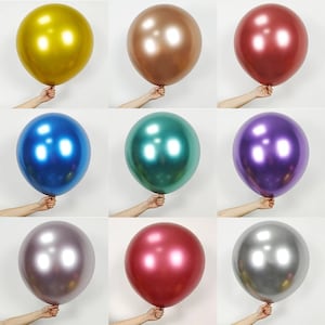 Ballons 4D à hélium en feuille d'aluminium, or rose, 18/22/32 pouces, ballon  métallique