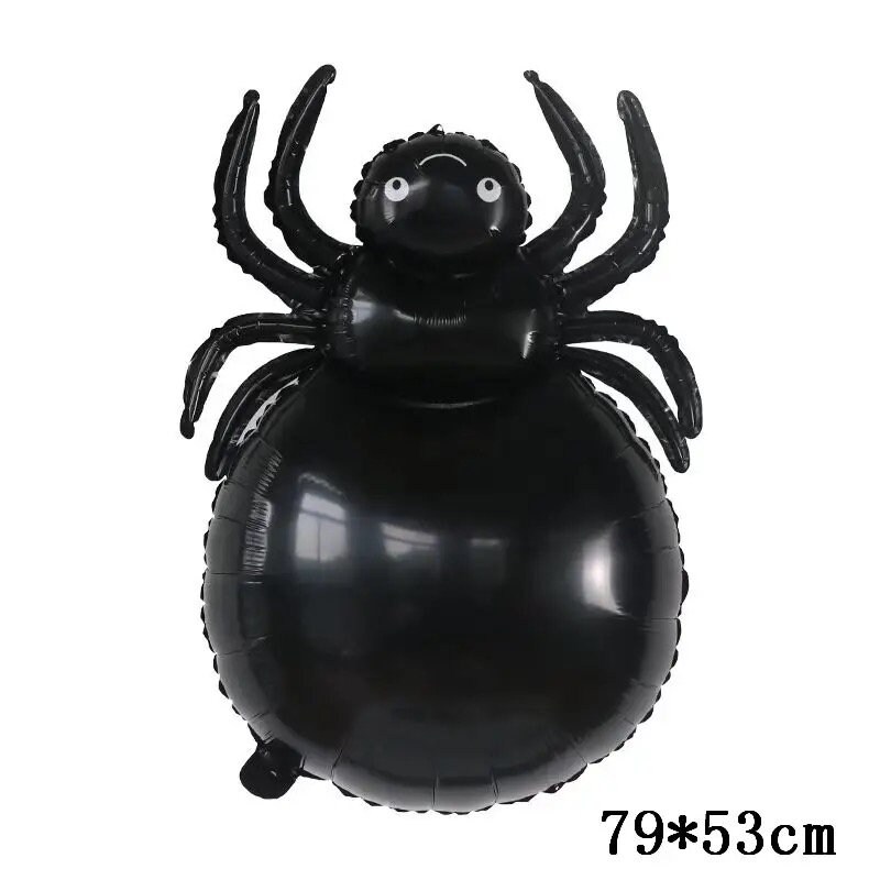 ENLACE Palloncini per Halloween, 5 pezzi, colore nero, decorazione per