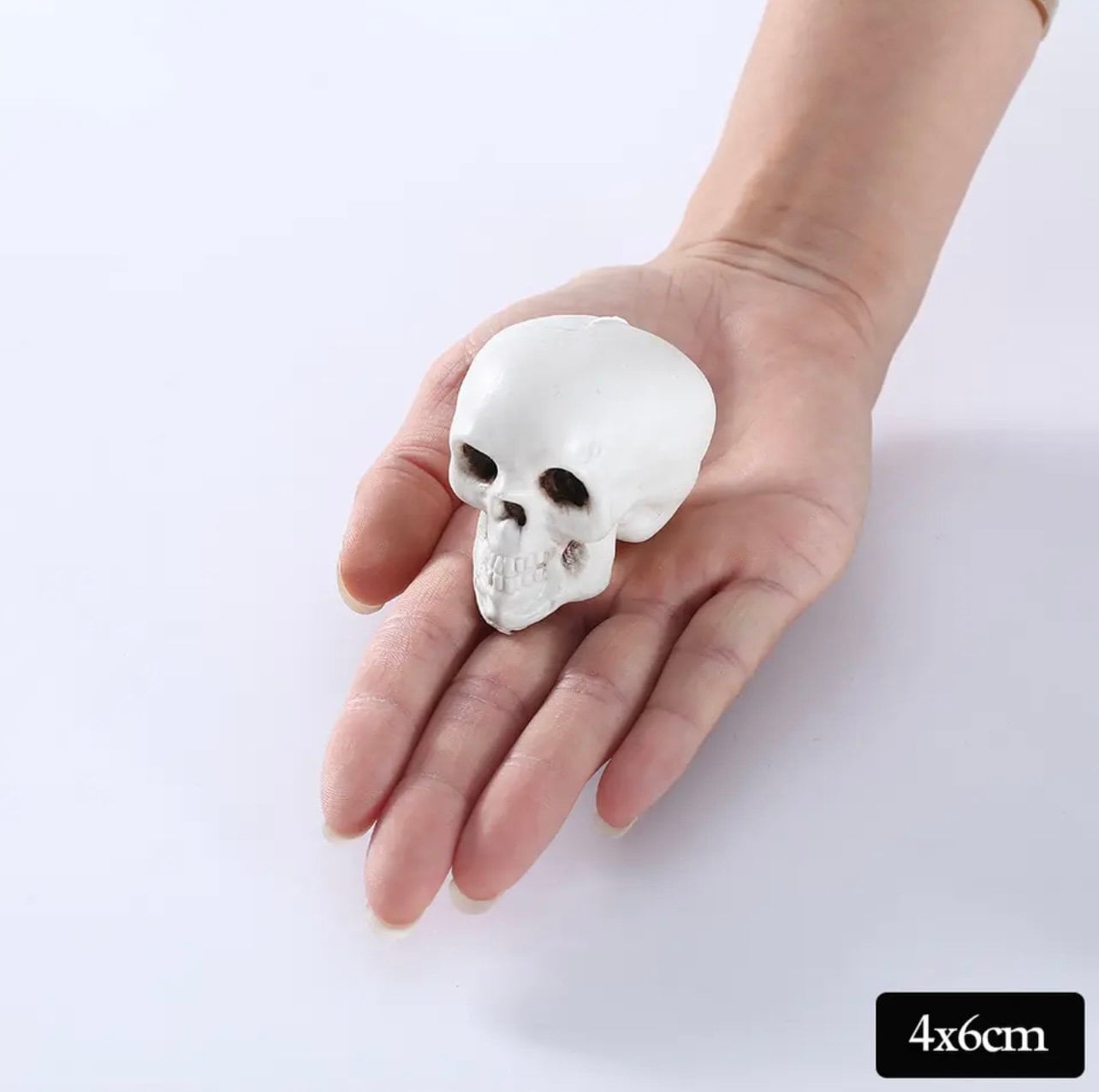 8 Mini Squelettes Fluorescents Pour Halloween - Effet Lumineux Vert Après Exposition - Avec Corde De Chanvre 5m - 15x25 Cm - 11