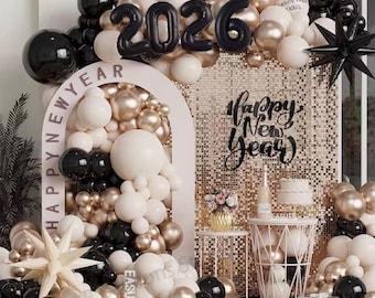 2026 Balloons, New Years Eve Party Supplies 2026 Balloons, Happy New Year - View #5