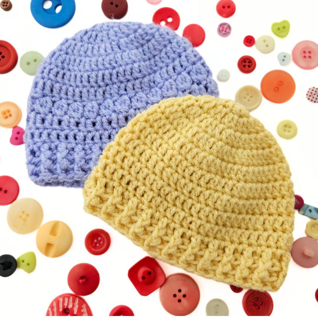 33 Baby Hat Crochet Patterns for Keepsake Gifts, Photo Props, and Everyday Wear 30 Basic simple easy crochet baby hat pattern DK yarn 3
