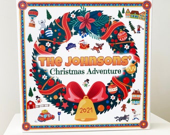 Personalisiertes Weihnachtsbrettspiel: Lustige Aktivität für die Familie