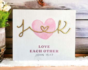 5 Jahre Jahrestagsgeschenk personalisiert, Paare Namensschild, personalisiertes Hochzeitsgeschenk, 3D Namensschild, hölzernes Familienschild, rustikale Bauernhausdekoration