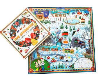 Familiengeschenk, Brettspiel nach Maß, Einzigartige Weihnachtsgeschenke, Personalisierte Geschenke, Weihnachtsspiele für die Familie 2025