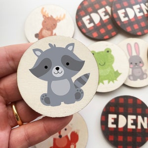 Memory-Spiel Memory-Spiel Memory-Spiel Waldtiere unter dem Thema Buffalo Kariert Weihnachtsgeschenk Kinder Lern-Spiel