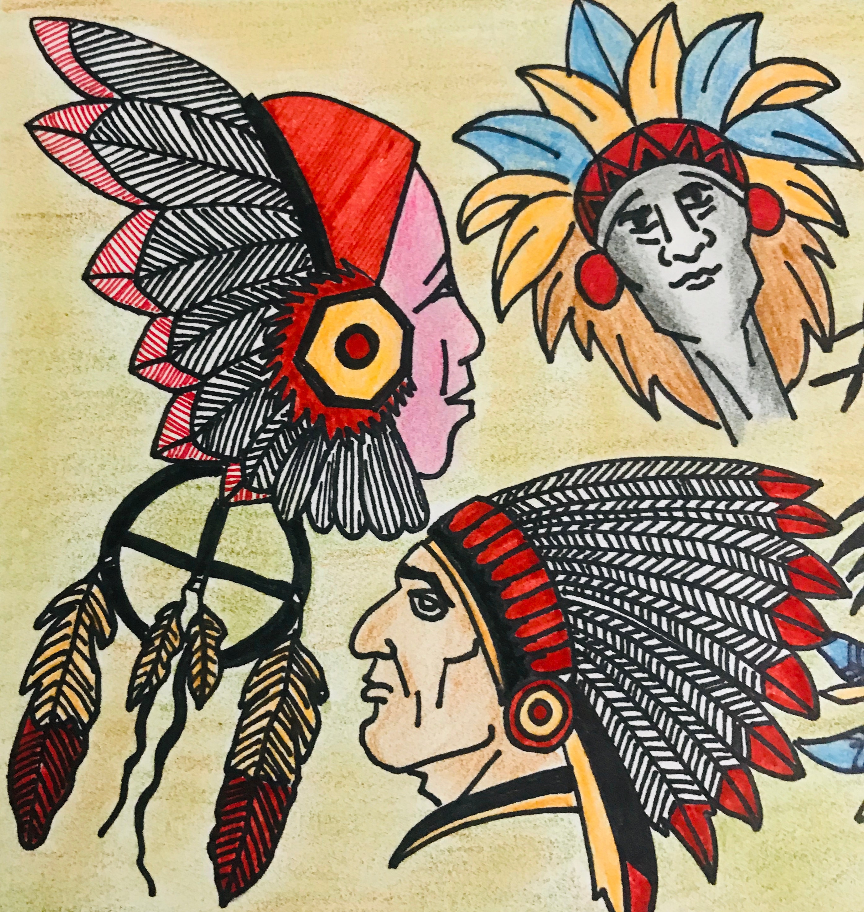 Haarklammern Mit Perlen Indianer-Stil – Handgefertigt, Schmetterling-Motiv, Himmelblau