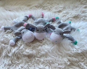 Baby donkey crocheted with love