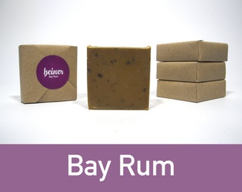 Shower soap for men, Bay Rum, 100g