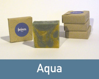 Duschseife für Herren, Aqua, 100g