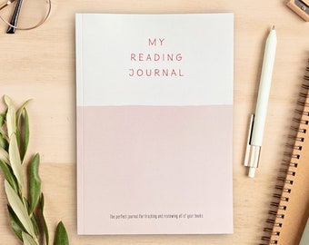 My Reading Journal | Book Lovers Journal | Reading Log Journal| Stationary for book lovers| Perfect Gift For Book Lovers
