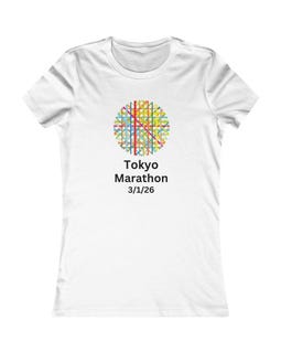 2026東京マラソン女子人気Tシャツ - Etsy 日本