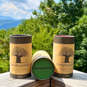 FewwEssentials Prosperity Dhoop Incense Sticks - Aromatic, Handcrafted & Natural Incense for Meditation | Relaxation