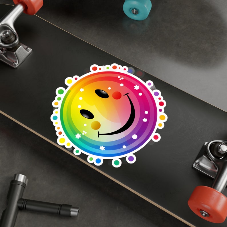 Smiley Face Vinyl Sticker Emoji Vinyl Cutout Smile Vinyl Etsy Australia