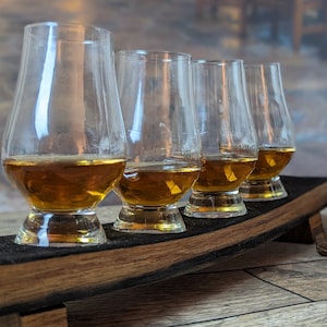 Reclaimed Barrel-Aged Whiskey Flight Crafted Tasting Experience Sustainable & Unique Whiskey Sampling from Aged Barrels Gift for Dad image 1