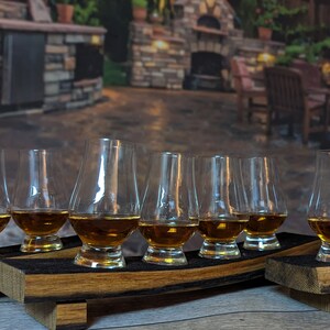 Reclaimed Barrel-Aged Whiskey Flight Crafted Tasting Experience Sustainable & Unique Whiskey Sampling from Aged Barrels Gift for Dad image 5