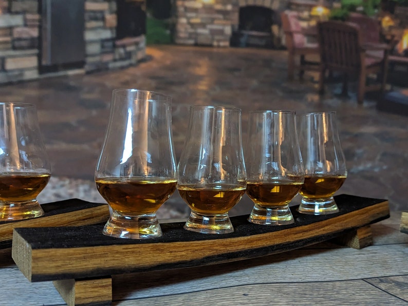 Reclaimed Barrel-Aged Whiskey Flight Crafted Tasting Experience Sustainable & Unique Whiskey Sampling from Aged Barrels Gift for Dad image 6