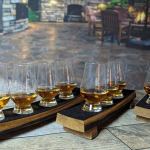 Reclaimed Barrel-Aged Whiskey Flight Crafted Tasting Experience Sustainable & Unique Whiskey Sampling from Aged Barrels Gift for Dad image 7
