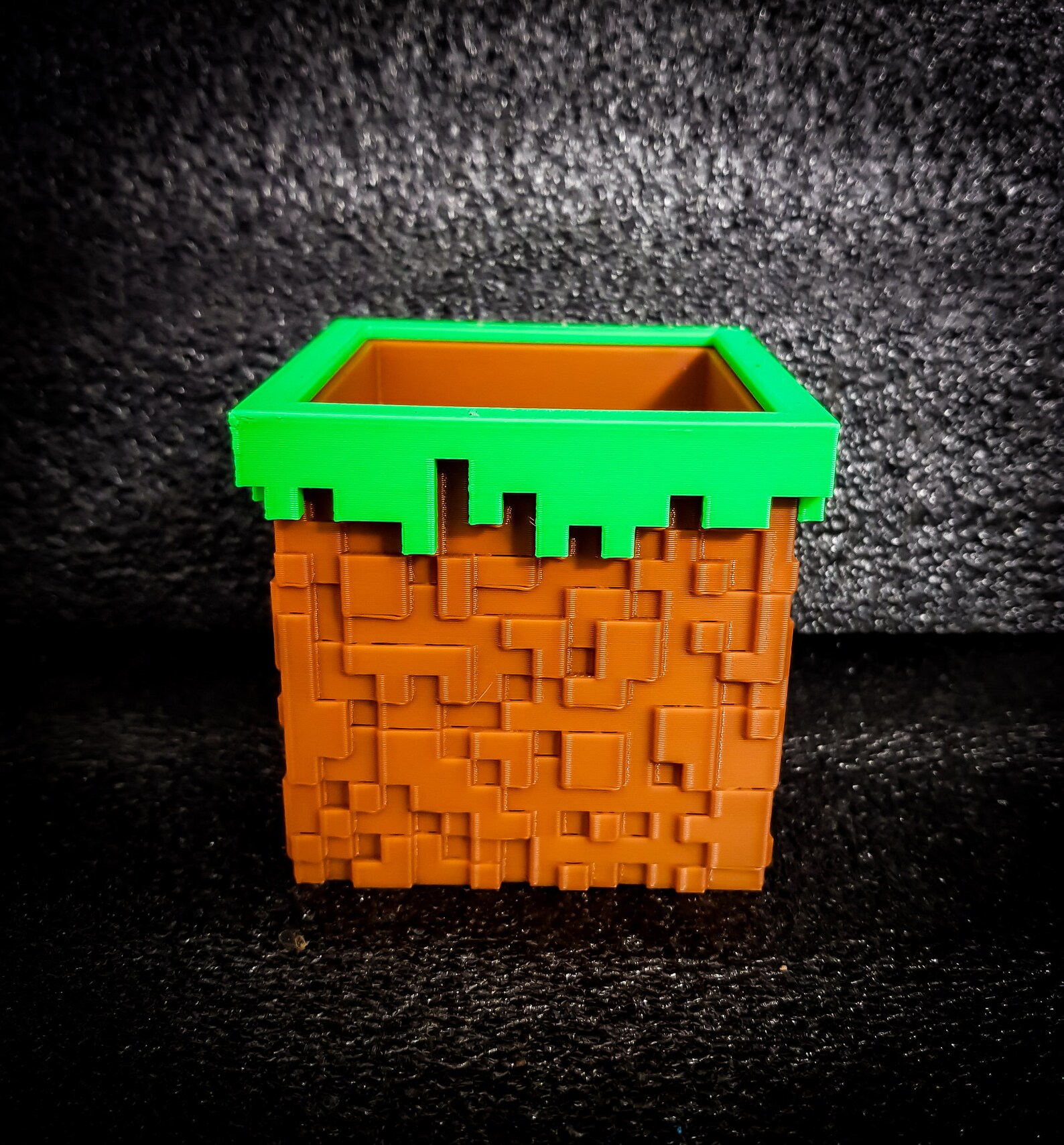 Minecraft Themed Flower Plant Planter Home Garden Nintendo Etsy