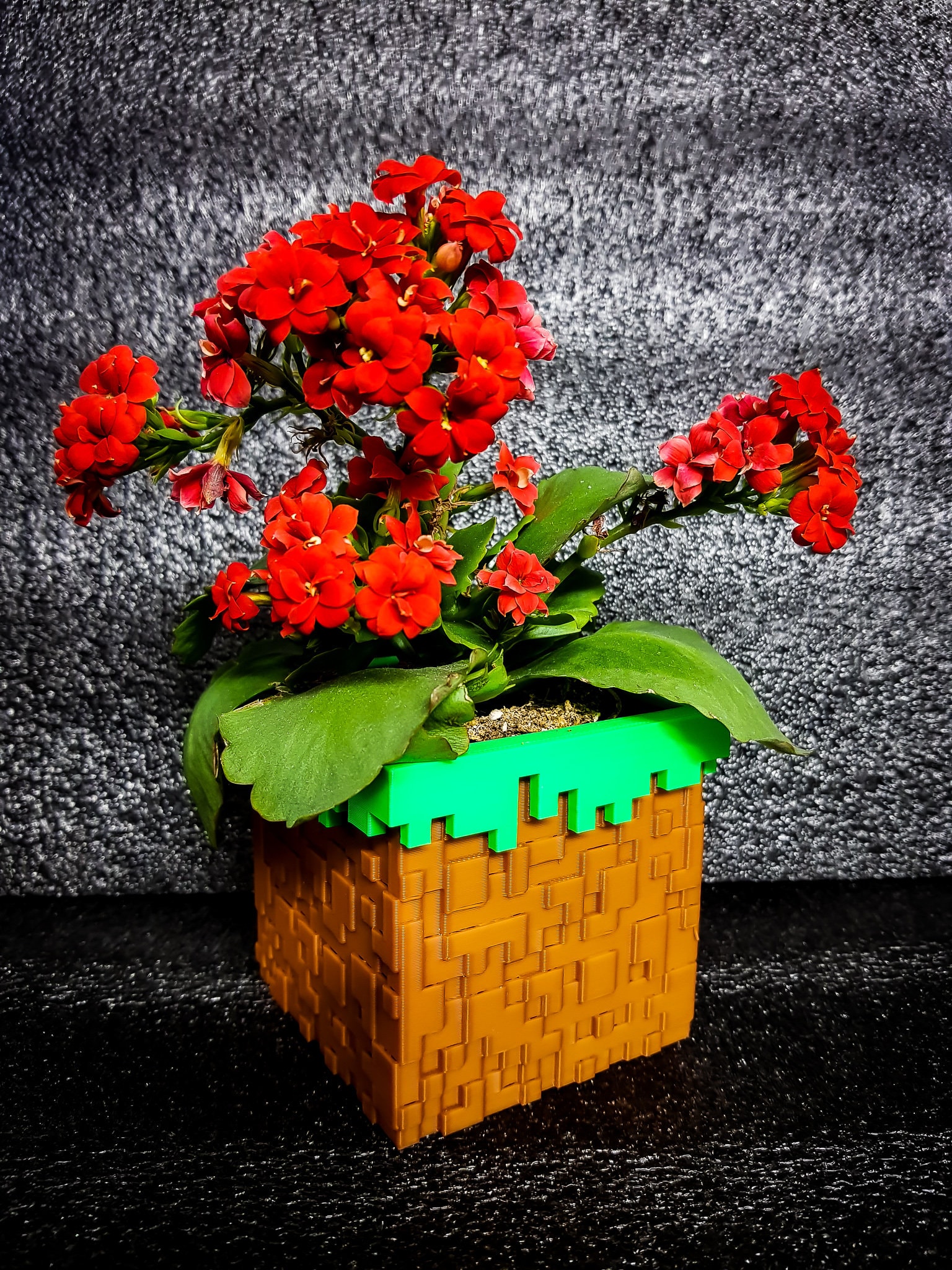 Minecraft Themed Flower Plant Planter Home Garden Nintendo Etsy