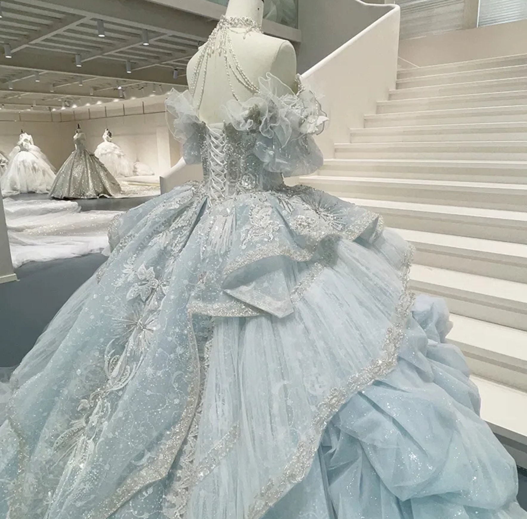 First Look: The Making of Cinderella's Wedding Gown | Vanity Fair