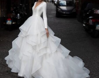 ruffled wedding resale