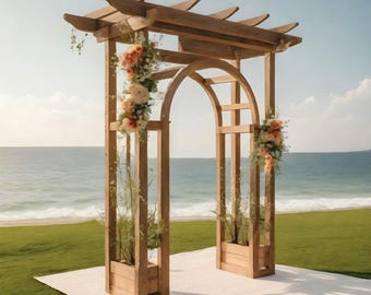 Wedding Arbor- DIY Modern Arbor- Digital Download