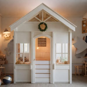 Playhouse DIY Plans - Indoor playhouse for Kids - Digital Downlaod