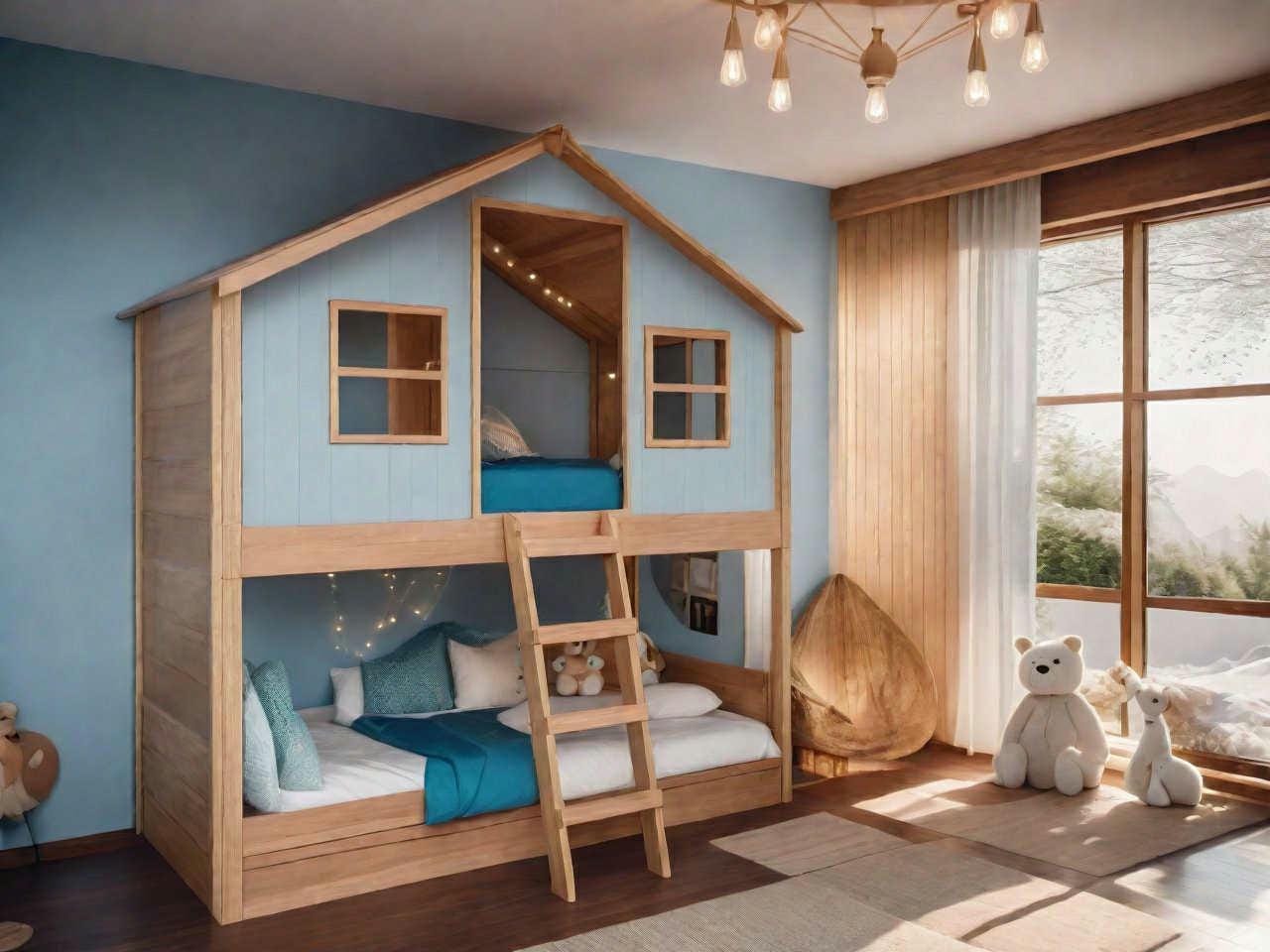 Bunk bed with slide - Etsy 日本