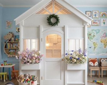 Playhouse DIY Plans - Indoor playhouse for Kids - Digital Downlaod