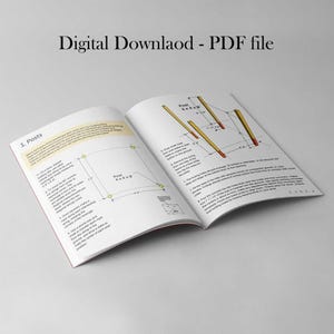 May include: A digital PDF file showing an open instructional manual for building posts. The pages feature black text, numbered steps, and technical diagrams with yellow highlights illustrating post placement, measurements in inches, and construction layouts.
