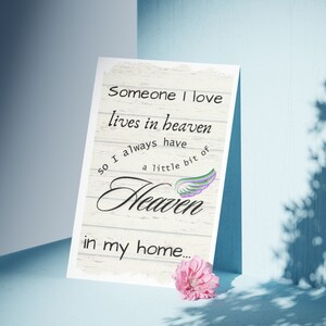 Beautiful Gift for those Grieving the loss of a Loved One, Bereavement, Gift, Sympathy Gift, Uplifting Grief Poem, Instant Digital Download