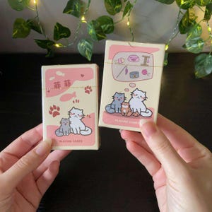 Jeu de carte chat