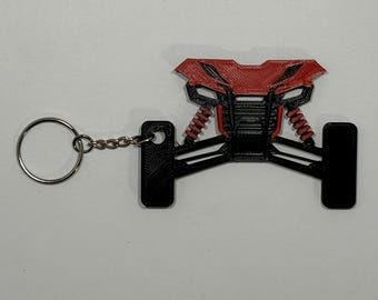 19 20 21 2019 2020 2021 Honda Talon Keychain - Pearl Red