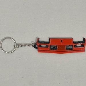 85 86 87 88 89 90 81 92 1985 1986 1987 1988 1989 1990 1991 1992 Chevrolet Camaro Keychain - Bright Red