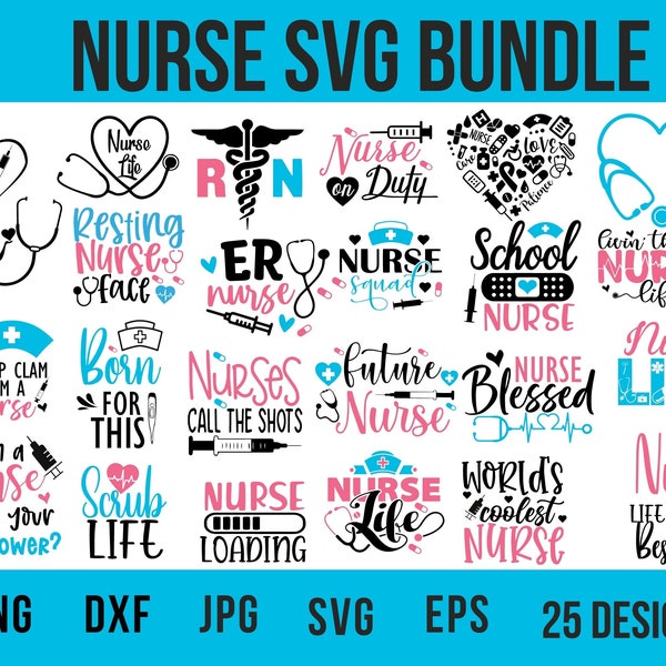 25 Pflege Svg, Krankenschwester Svg, Krankenschwester Svg, Medical Svg, Stethoskop Svg, Rn Svg, Healthcare Svg, Krankenschwester Svg, Krankenschwester Svg