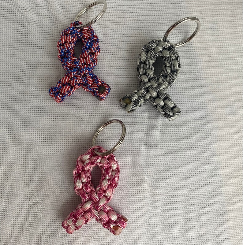Awareness Ribbon Keychain - Etsy