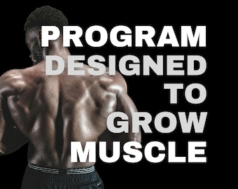 8-Week Gym Training Plan | Advanced Muscle Building Program | 5-Day High-Frequency Hypertrophy Routine (PDF Download)