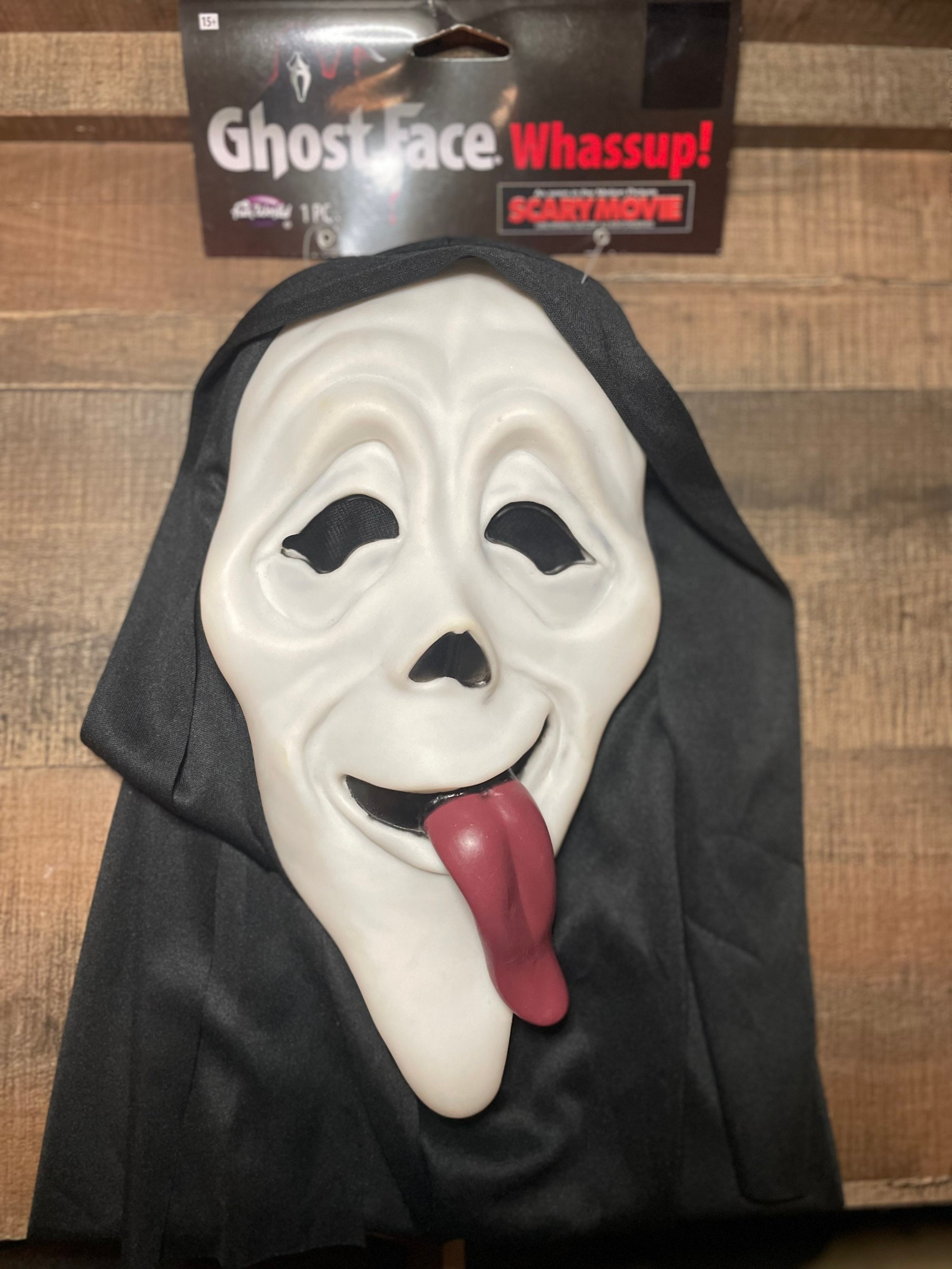 Scream Ghostface Scary Movie Whassup! Tongue Stoned Mask Wassup! Ghost Face  2022