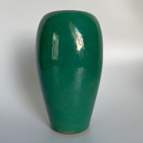 Mid Century Ceramic Vase, Josef Höhler, German Pottery, Bauhaus