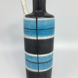 東ドイツの陶器、ミッドセンチュリーの陶器の花瓶 Strehla