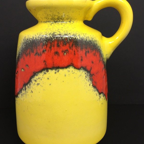 Mid Century Ceramic Vase German Pottery