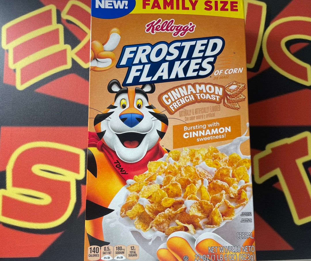 Frosted Flakes Cinnamon French Toast Family Size Etsy