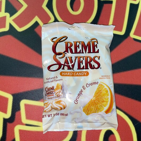 Creme Savers Orange & Creme Hard Candy 85g