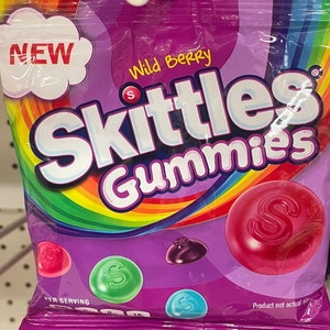 Skittles Gummies Wild Berry Flavor