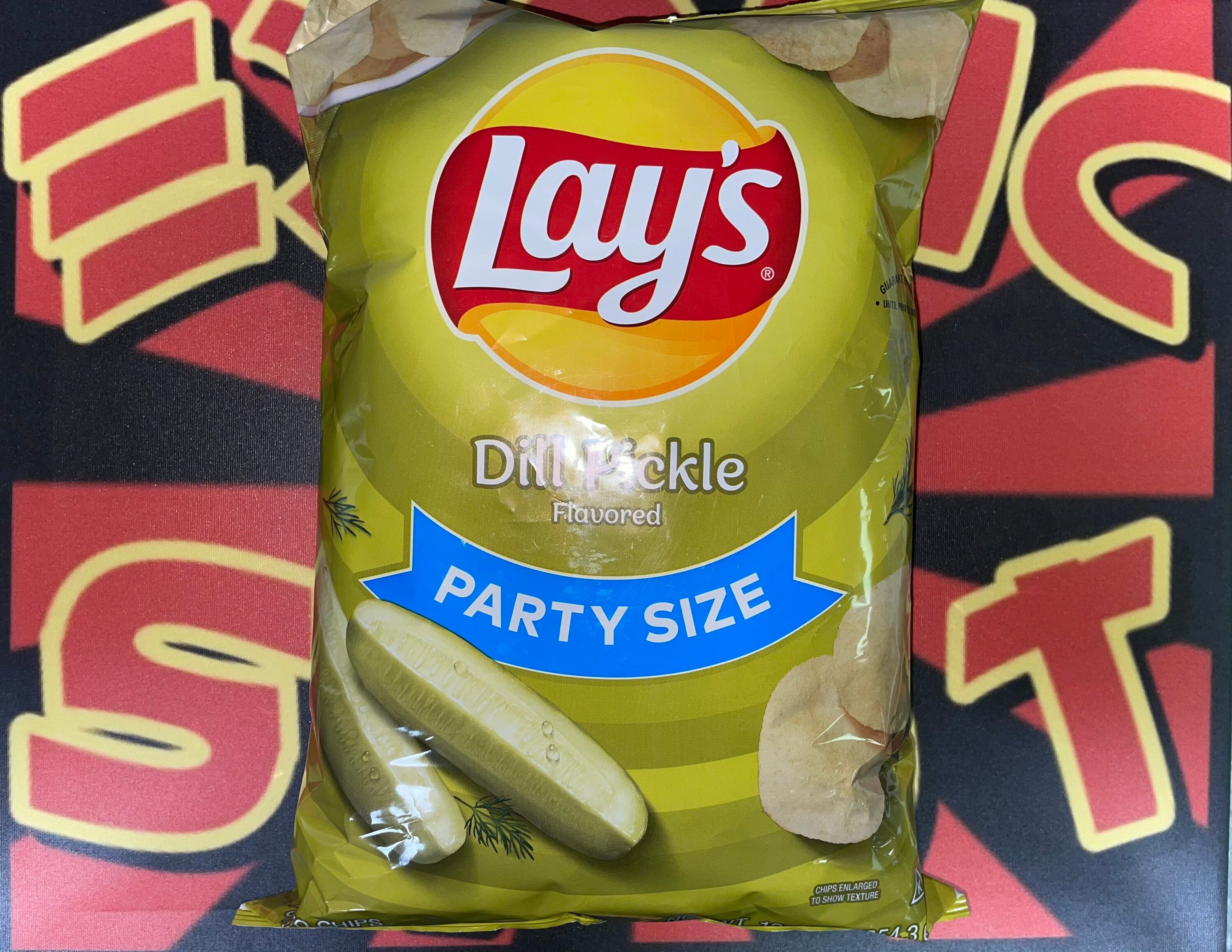 Lays Dill Pickle Flavor Party Size Etsy UK