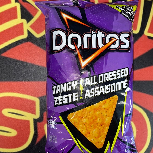 Limited Edition Doritos Tangy All Dressed Flavored Chips